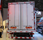 वैकल्पिक रंग 4x2 कार्गो बॉक्स ट्रक, एचडब्ल्यू 76 कैब के साथ भारी शुल्क बॉक्स ट्रक
