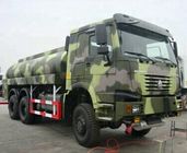 6x6 सभी व्हील ड्राइव ईंधन तेल वितरण ट्रक, प्रोपेन टैंक ट्रक 20cbm क्षमता