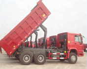 ZZ3257N3647A 25 टन टिपर ट्रक / सिनोट्रुक हाउ डंप ट्रक वैकल्पिक रंग