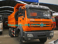 Weichai इंजन 10 व्हील डंप ट्रक, शॉर्ट कैब BEIBEN डंप ट्रक 6x4