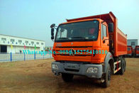 Weichai इंजन 10 व्हील डंप ट्रक, शॉर्ट कैब BEIBEN डंप ट्रक 6x4