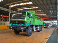 Weichai इंजन के साथ ग्रीन 6x4 30 टन 380hp भारी कार्गो ट्रक साइड वॉल वाहन