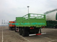 Weichai इंजन के साथ ग्रीन 6x4 30 टन 380hp भारी कार्गो ट्रक साइड वॉल वाहन