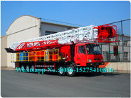 पूर्ण हाइड्रोलिक ड्रिलिंग मशीन / ट्रक घुड़सवार ड्रिल रिग 261 किलोवाट इंजन पावर