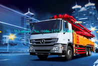 उच्च कुशल 3 एक्सल सीमेंट पंप ट्रक 36X-5Z बूम 120m³ / एच अधिकतम आउटपुट के साथ
