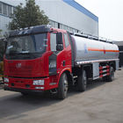 यूरो 2 तेल टैंकर ट्रक, ईंधन पंप के साथ FAW J6 6 * 2 20000 लीटर डीजल ट्रक