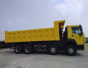रेत / पत्थर अयस्क ZZ3317N3067W परिवहन के लिए 8x4 12 व्हीलर ड्राइव हैवी ड्यूटी खनन डंप टिपर ट्रक