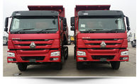 सिनोट्रुक हेवी ड्यूटी 6 व्हील डंप ट्रक हॉर्सपावर 251-350hp रेड कलर
