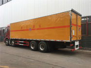 FAW 8x4 हैवी ड्यूटी 31 टन वैन डिलीवरी ट्रक के लिए विविध खतरनाक सामान