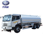 JIEFANG FAW J5M 6 * 4 डीजल पानी के टैंकर ट्रक यूरो 2 वॉल्यूम 10001 - 15000L