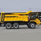 CT890 बंद - खनन के लिए सड़क भारी शुल्क डंप ट्रक 50 टन यूरो 3 / 6X4 डंप ट्रक