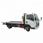 HOWO 4x2 फ्लैट बेड व्रेकर रस्सा ट्रक यूरो 2 / रिकवरी वाहन