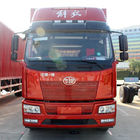 डीजल ईंधन प्रकार कंटेनर भारी कार्गो ट्रक 4x2 अधिकतम गति 96 किमी / एच एफएडब्ल्यू