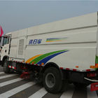 ZZ1187K501GE HOWO रोड स्वीपर वाहन स्वीपर ट्रक उच्च दबाव पानी पंप के साथ