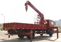 Howo चीन 6x4 कार्गो क्रेन ट्रक / 10 टन दूरबीन बूम ट्रक