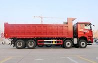 FAW JH6 12 पहियों 420hp 8x4 डंप ट्रक परिवहन यूरो 5 मानक के लिए