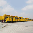 37 मीटर Hp 6x4 डंप ट्रक खनन के लिए 3.6m व्हीलबेस और HOWO 7D केबिन के साथ