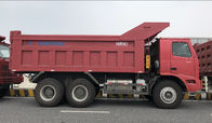 SINOTRUK HOWO यूरो II RHD 6X4 420HP खनन टिपर डंप ट्रक 9.726L विस्थापन के साथ