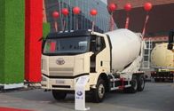 कुशल FAW 6X4 मिक्सर ट्रक 12 घन मीटर क्षमता उच्च सुरक्षा