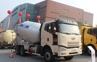 कुशल FAW 6X4 मिक्सर ट्रक 12 घन मीटर क्षमता उच्च सुरक्षा