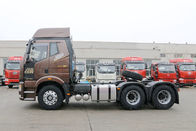XWhai CA6DM3 इंजन और 12R22.5 टायर के साथ FAW J6P 40 टन 6x4 डीजल ट्रैक्टर ट्रक