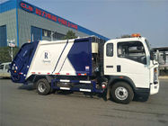 5 या 8 टन कचरा अपशिष्ट कम्पेक्टर HOWO 4x2 140HP 8m Collector / कलेक्टर ट्रक