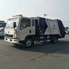 5 या 8 टन कचरा अपशिष्ट कम्पेक्टर HOWO 4x2 140HP 8m Collector / कलेक्टर ट्रक