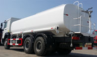 सफेद 6X4 336HP 20CBM पानी टैंकर ट्रक स्प्रिंकलर ZZ1257N4641W के साथ