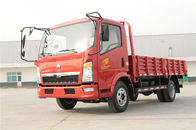 Zot1047E2815B180 के साथ Sinotruk 4X2 लाइट कार्गो ट्रक / फ्लैट बेड ट्रक यूरो 2