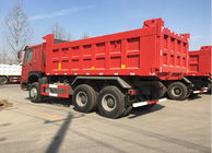 WD615.69 336HP इंजन और HW76 केबिन के साथ 25 टन हैवी ड्यूटी डंप ट्रक
