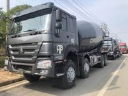 250kw यूरो 2 371hp 8X4 मैनुअल कंट्रोल 16 m Ton 12 टन कंक्रीट मिक्सर ट्रक