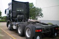 420hp ट्रेक्टर ट्रक हेड 6 × 4 6800x2496x2958mm बहुपक्षीय Ustructure उच्च कठोरता