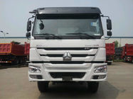 30 टन व्हाइट 371hp 6 × 4 डंप ट्रक यूरो 2 WD615.69 डीजल ईंधन प्रकार