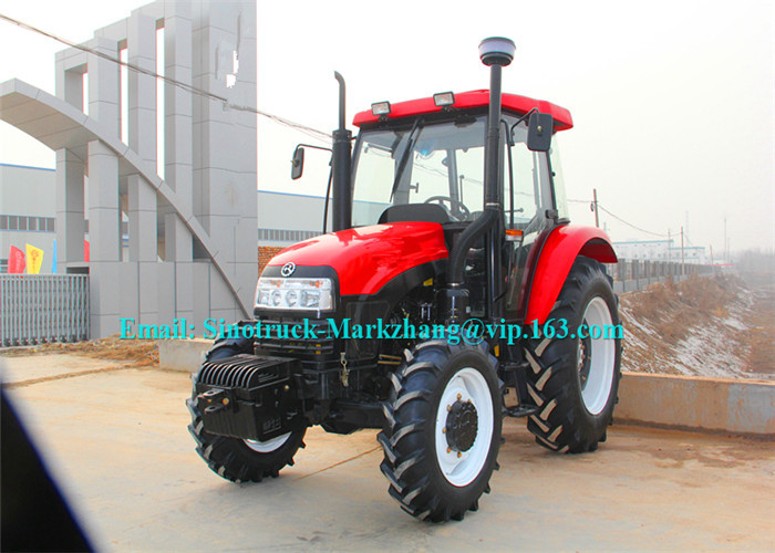 भारी शुल्क कृषि फार्म मशीनरी ताइशन ट्रैक्टर यूरो 2 4x4 / 4x2 90HP