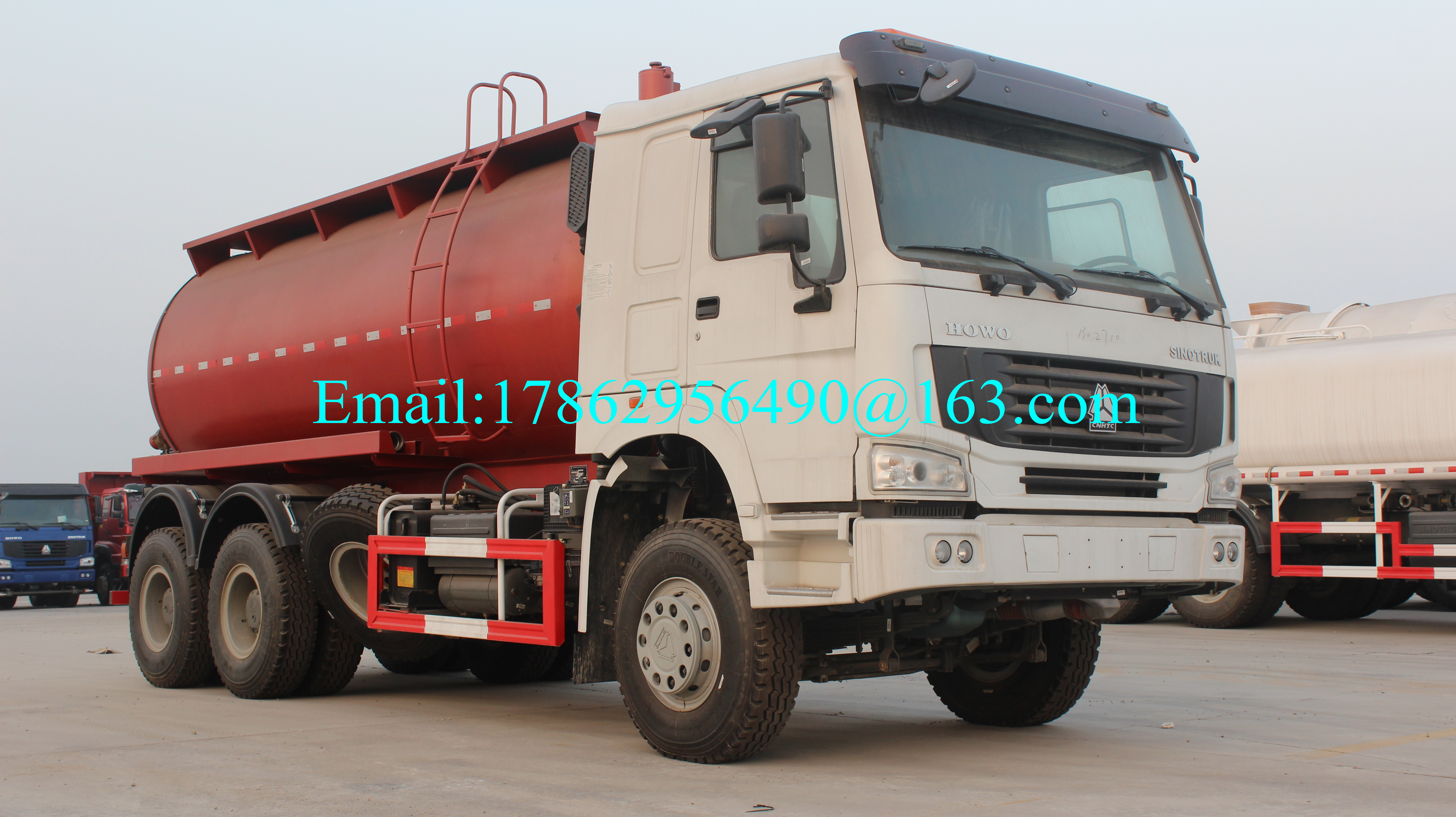 336 एचपी यूरो 2 6 × 4 तेल टैंकर ट्रक एचडब्ल्यू 1 9 710 ट्रांसमिशन प्रकार ZZ1257N4641V