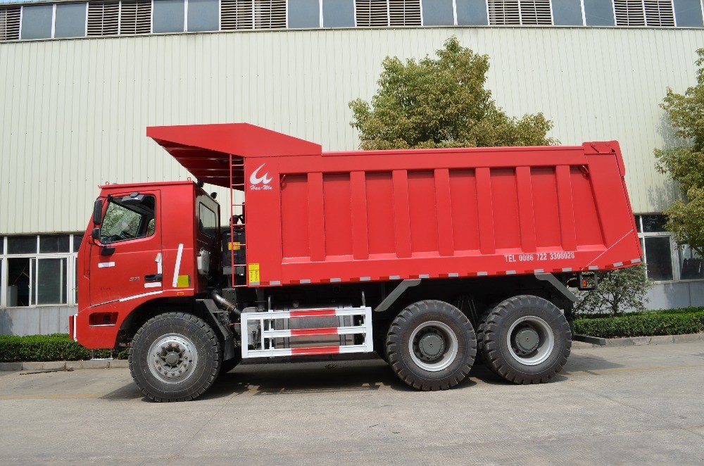 वाणिज्यिक यूरो 2 भारी खनन ट्रक, 70 टन डंप ट्रक 6x4 ZZ5607S3841AJ