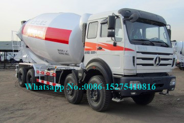 बीबेन एनजी 80 बी 2638 पी 8x4 40 टन 380 एचपी 14 16 18 सीबीएम कंक्रीट मिक्सर ट्रक परिवहन कंक्रीट के लिए