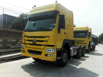 भारी शुल्क Sinotruk HOWO Beiben 6X4 10 व्हीलर इस्तेमाल किया नया प्राइम मोवर ट्रैक्टर हेड ट्रक