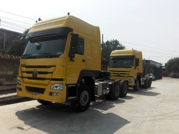 भारी शुल्क Sinotruk HOWO Beiben 6X4 10 व्हीलर इस्तेमाल किया नया प्राइम मोवर ट्रैक्टर हेड ट्रक