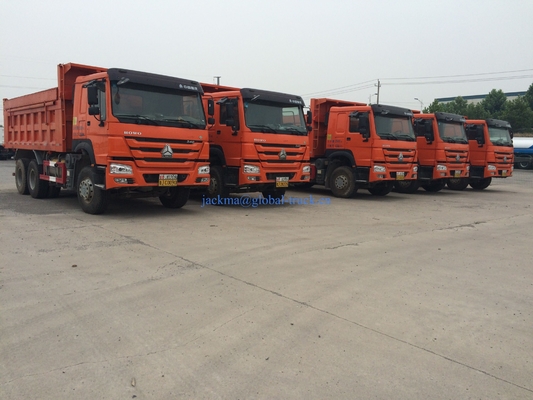 6X4 380HP 400HP 10 व्हीलर 40 टन Sinotruk HOWO टिपर डंपर डंपर डंप ट्रक