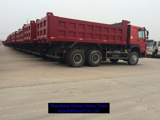 SINOTRUK HOWO 30-50 टन 6x4 8x4 डंप ट्रक इस्तेमाल किया नया 10-12 पहिया