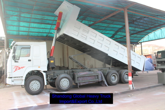 सिनोट्रक 40-60टन HOWO 8X4 371HP 375HP 380HP डीजल ट्रक डंप ट्रक