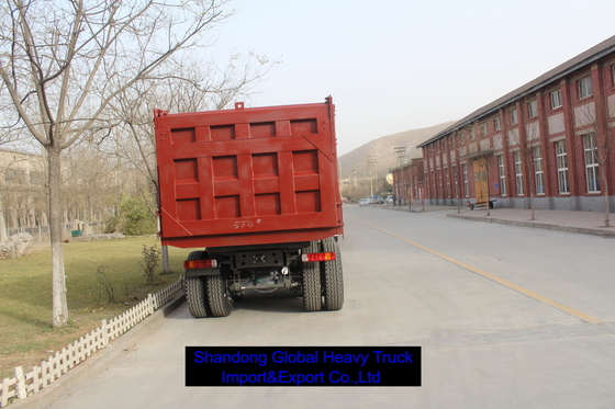 SINOTRUK HOWO 30-50 टन 6x4 8x4 डंप ट्रक इस्तेमाल किया नया 10-12 पहिया