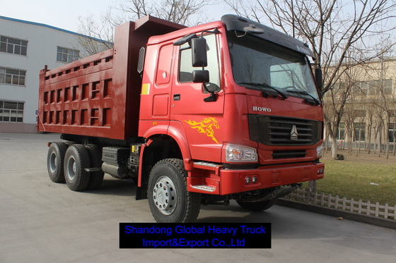 SINOTRUK HOWO 30-50 टन 6x4 8x4 डंप ट्रक इस्तेमाल किया नया 10-12 पहिया