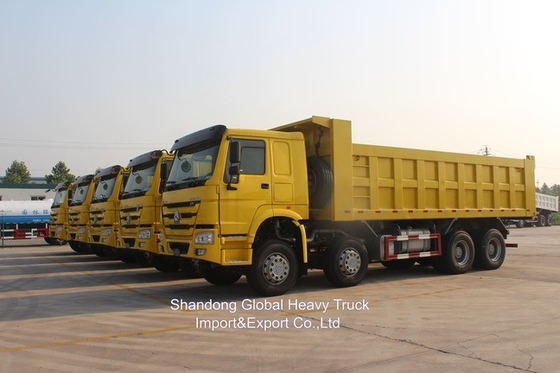 नया भारी डंपर ट्रक 6*4 375HP Sinotruk HOWO टिपर ट्रक डंपर ट्रक