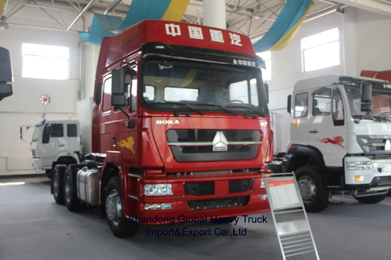 Sinotruk HOWO SHACMAN FAW 6X4 4X2 400-540HP यूरो 2 ट्रैक्टर ट्रक