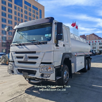 HOWO Sino truk 5000 गैलन डीजल रिफ्यूल तेल ईंधन टैंकर ट्रक