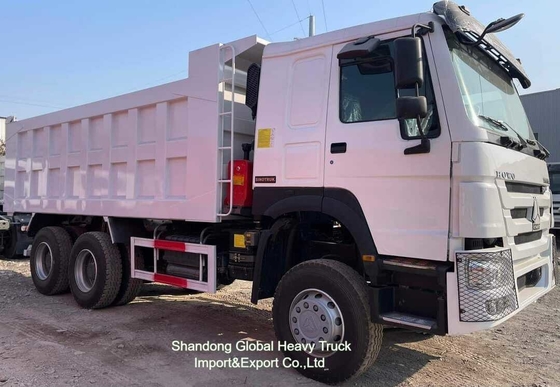बाएं दाएं हाथ ड्राइव Sinotruck 15 25 35 टन HOWO 371HP 375HP 400HP 6X4 8X4 प्रयुक्त