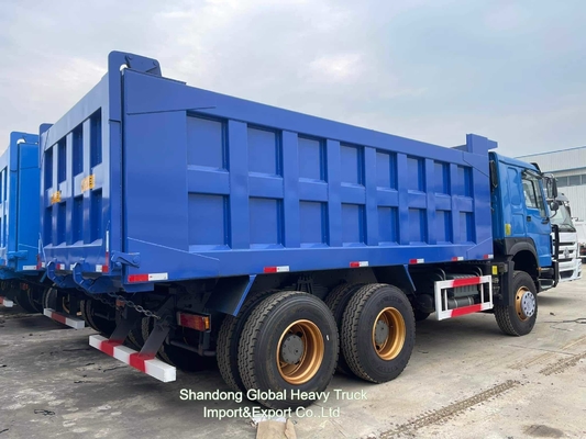 नया इस्तेमाल किया हुआ भारी ड्यूटी ट्रक HOWO 371HP 400HP 6X4 8X4 परिवहन डंप ट्रक