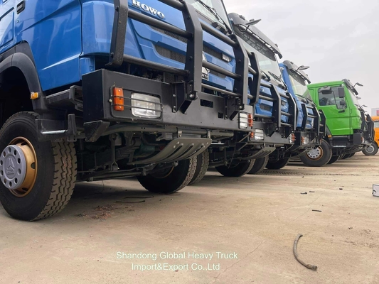 नया इस्तेमाल किया हुआ भारी ड्यूटी ट्रक HOWO 371HP 400HP 6X4 8X4 परिवहन डंप ट्रक